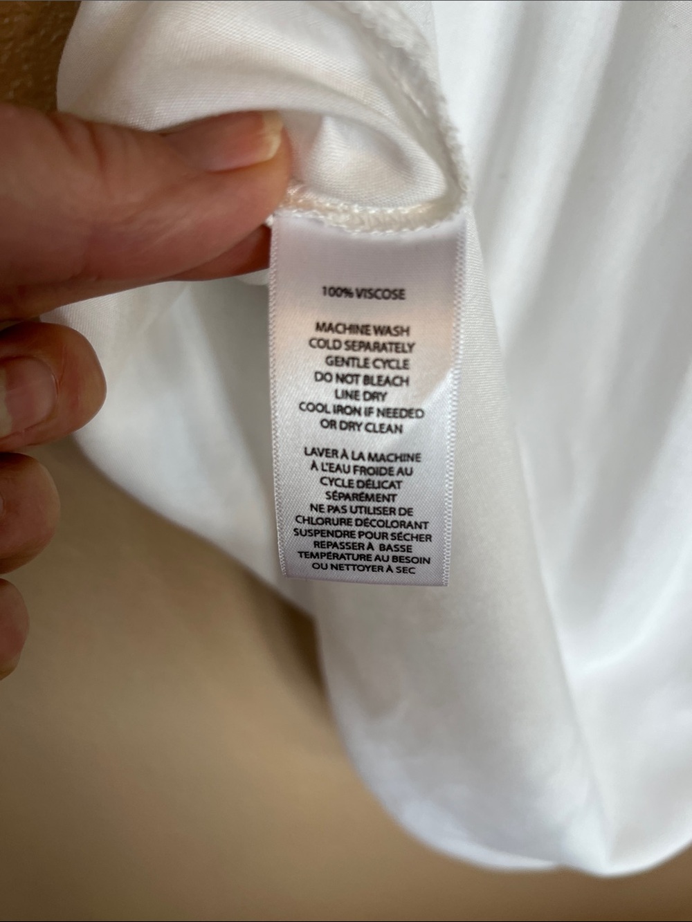 beachlunchlounge White Sleeveless Button-Down Shirt with Chest Pocket - Picture 9 of 9